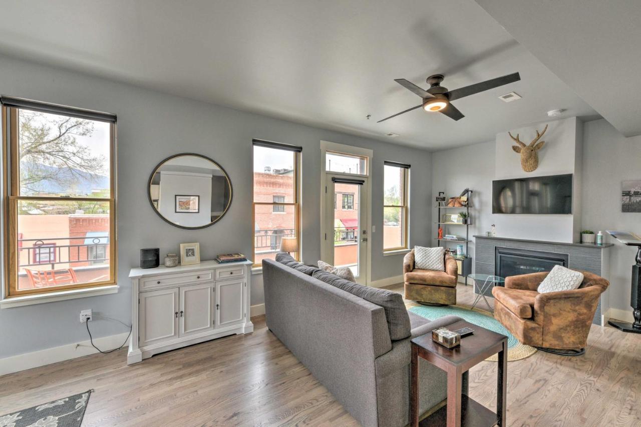 0660 Downtown Salida Condo With Balcony Extérieur photo